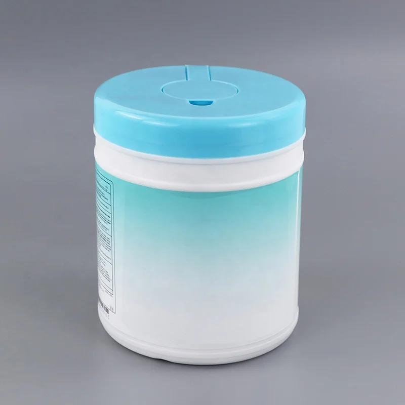 Oil Absorbent Barrel Industrial Wet Towel Scrubbing Cloth Dry tissues  in Canister ,Bucket , Tub