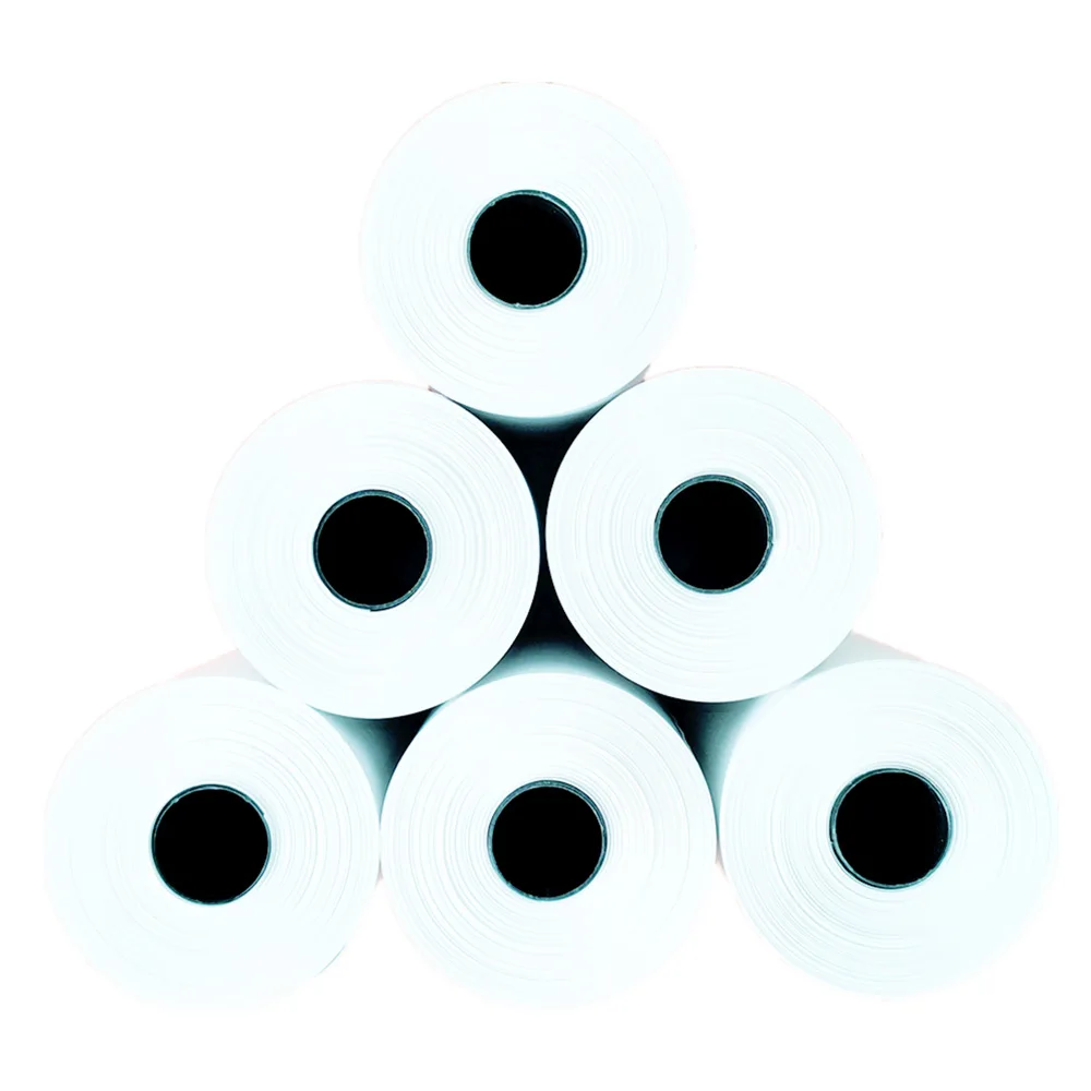 High Quality Hot Selling Adhesive 57mm Thermal Paper Roll for Cash Registers