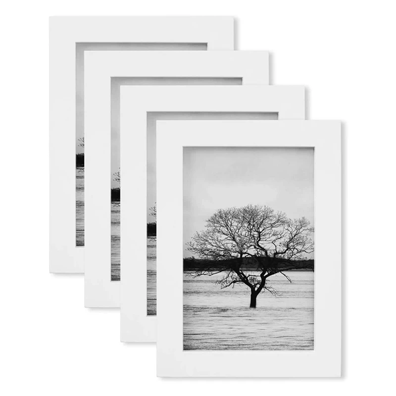 Hot sale A1,a2,a3,a4,a5,4x6,5x7,6x8,8x10,11x14,12x16,12x18,16x20,18x24,24x36 Black White Poster Photo Frame Picture Wood MDF