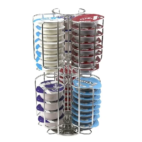 Metal spinning Tassimo coffee capsule rack/Rotating wire Tassimo coffee capsule holder