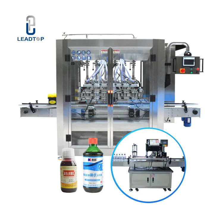 100-8000 мл, автоматический гербицид для пестицидов, сельскохозяйственные химикаты, машина для розлива и закупорки