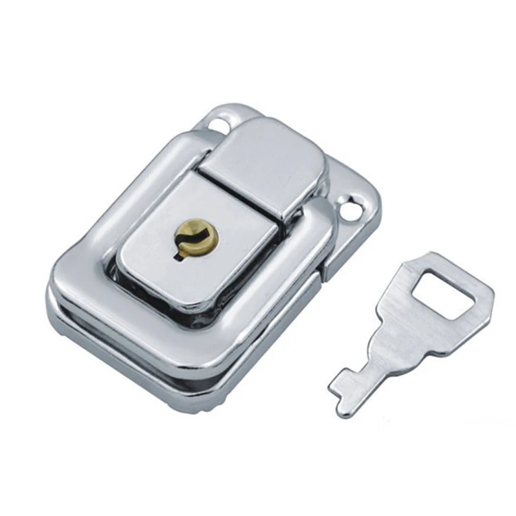 Cabinet Box Square Packlock With Key Case Latch Catch Toggle Locks J402