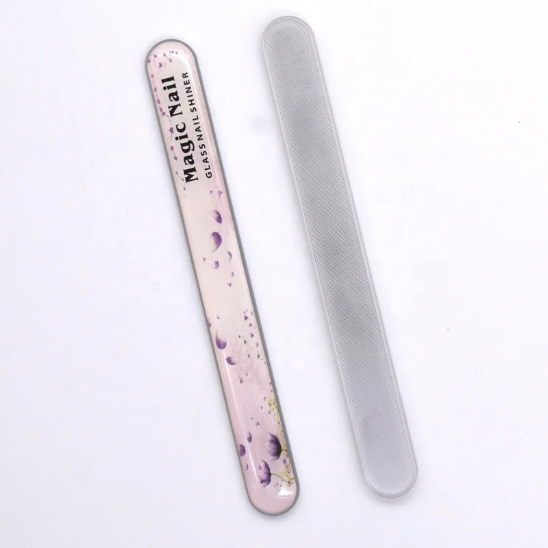 Hot Selling Epoxy Printing Nano Glass Nail File for Fast Polishing Nails