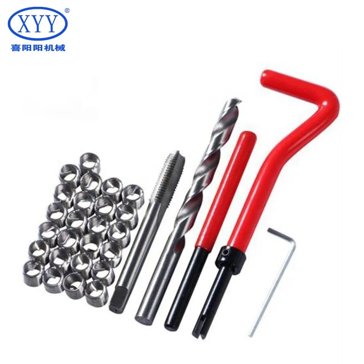 Stainless Steel M3*0.5 Auto Repair Tool Set with Bit Customizable OEM Hand-Power Source 1-Year Bucket Box Warranty