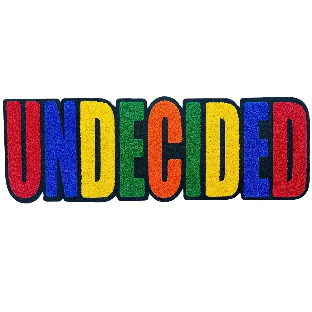 Good quality chenille embroidery patch dog iron on patch chenille pacthes