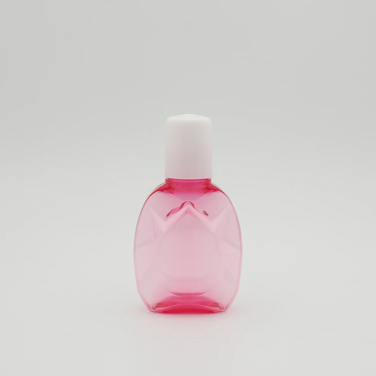 PET material 10ml Red color new type plastic packing bottle of eye drops products