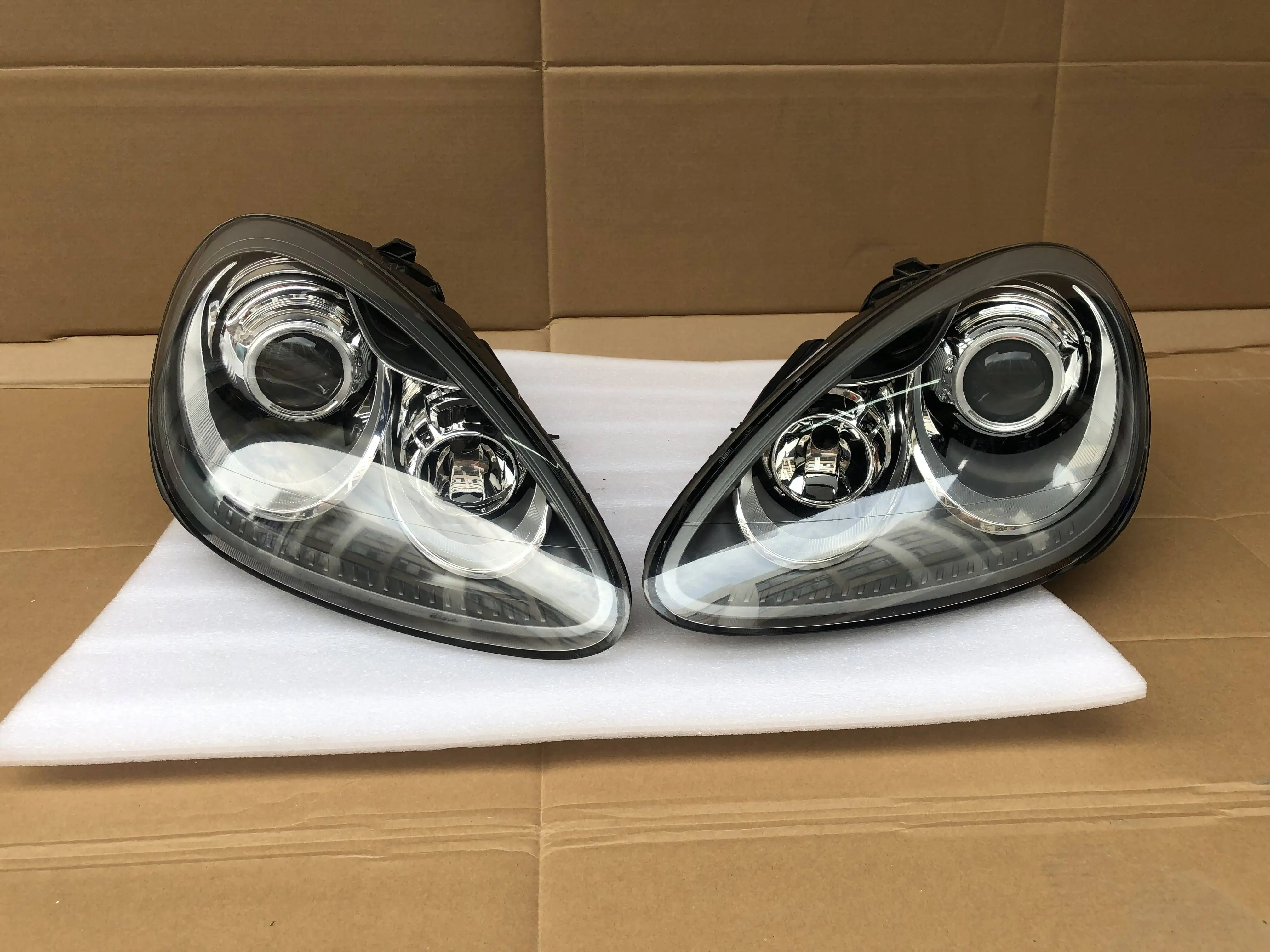 FOR 2012 cayenne 958 head light 957 92a porsche cayenne headlights