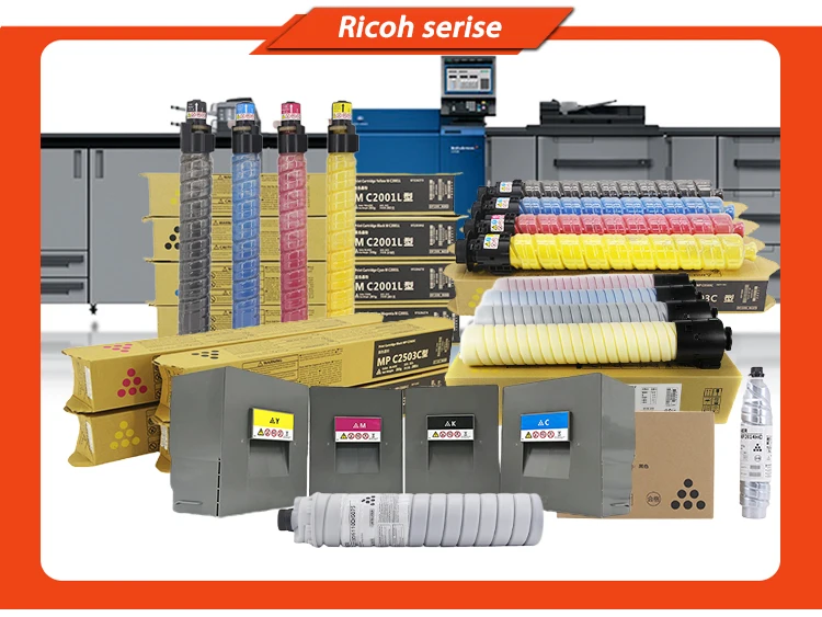 Япония для Ricoh Aficio MP C2800 C3300 3001 3501 тонер-картриджи MPC2800 MPC3300 MPC3001 MPC3501 Тонер-порошок