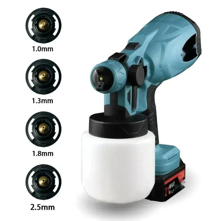 Portable Hand Paint Sprayer Cordless Power Spray Gun Electric Spray Gun Painting Machine cordless paint sprayer