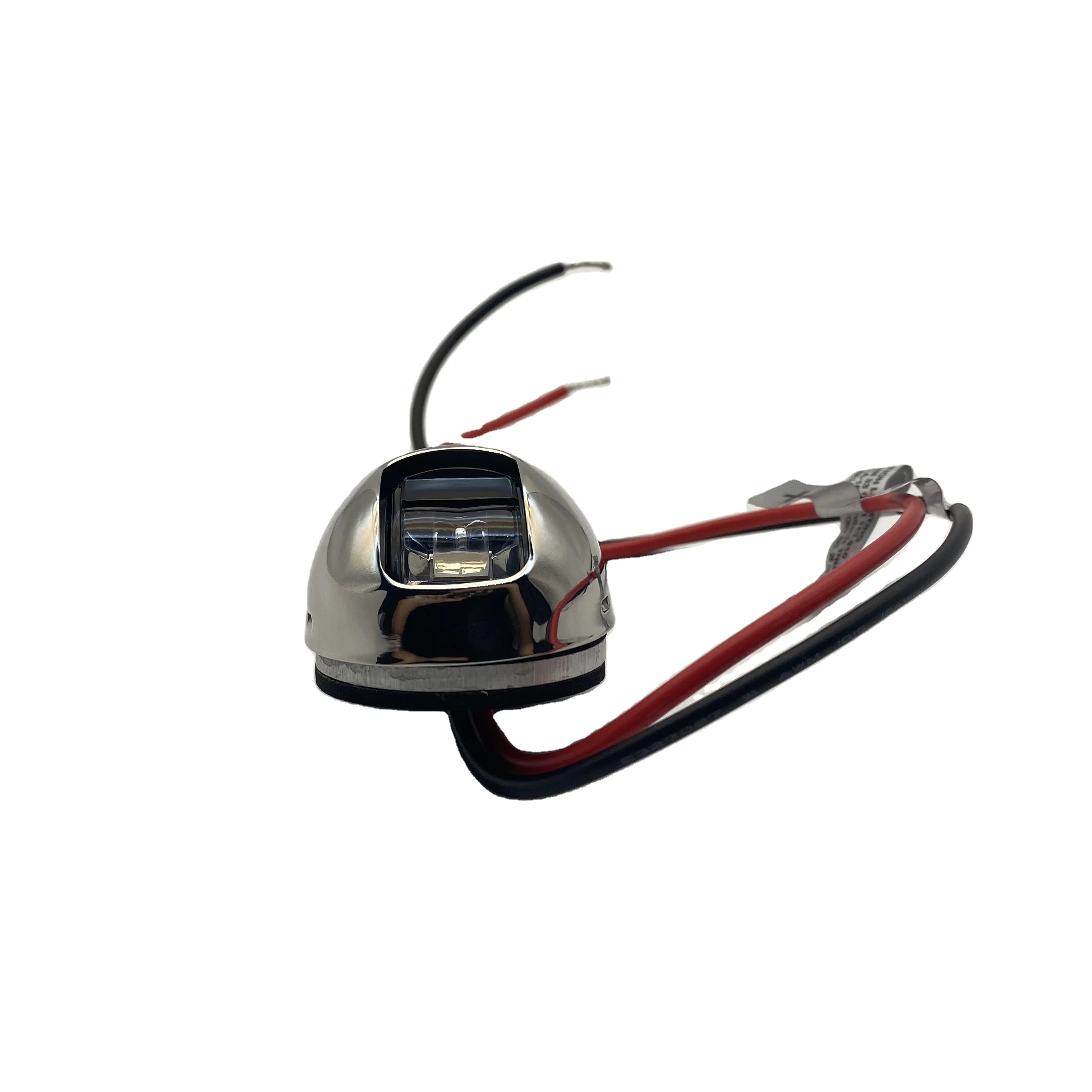 Led Bow Navigation Light Stainless Steel Red Green Warning Light Sailing Signal Light For Marine Boat Yacht