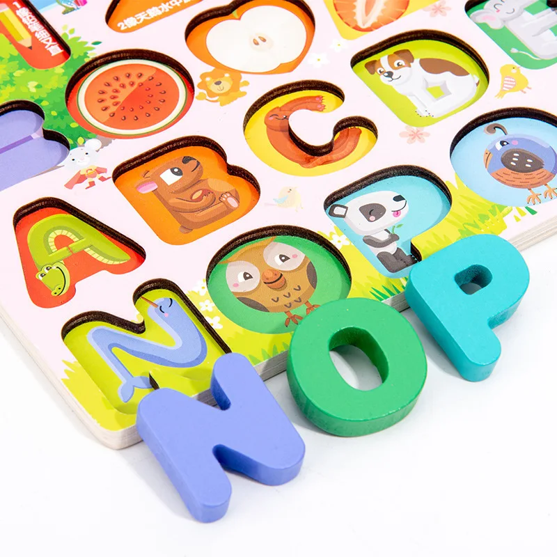 Wholesale Montessori Educational Mathematics Smart Games fishing Sensory Toys Geometric Shapes wooden baby toy