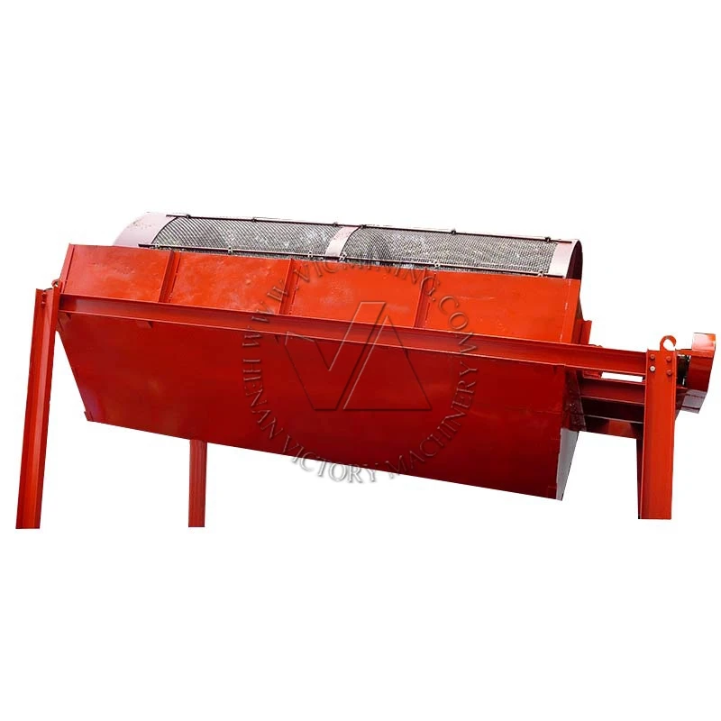 Customizable Large Drum Vibrating Screen Various Styles Supported with On-Site Guidance for Installation