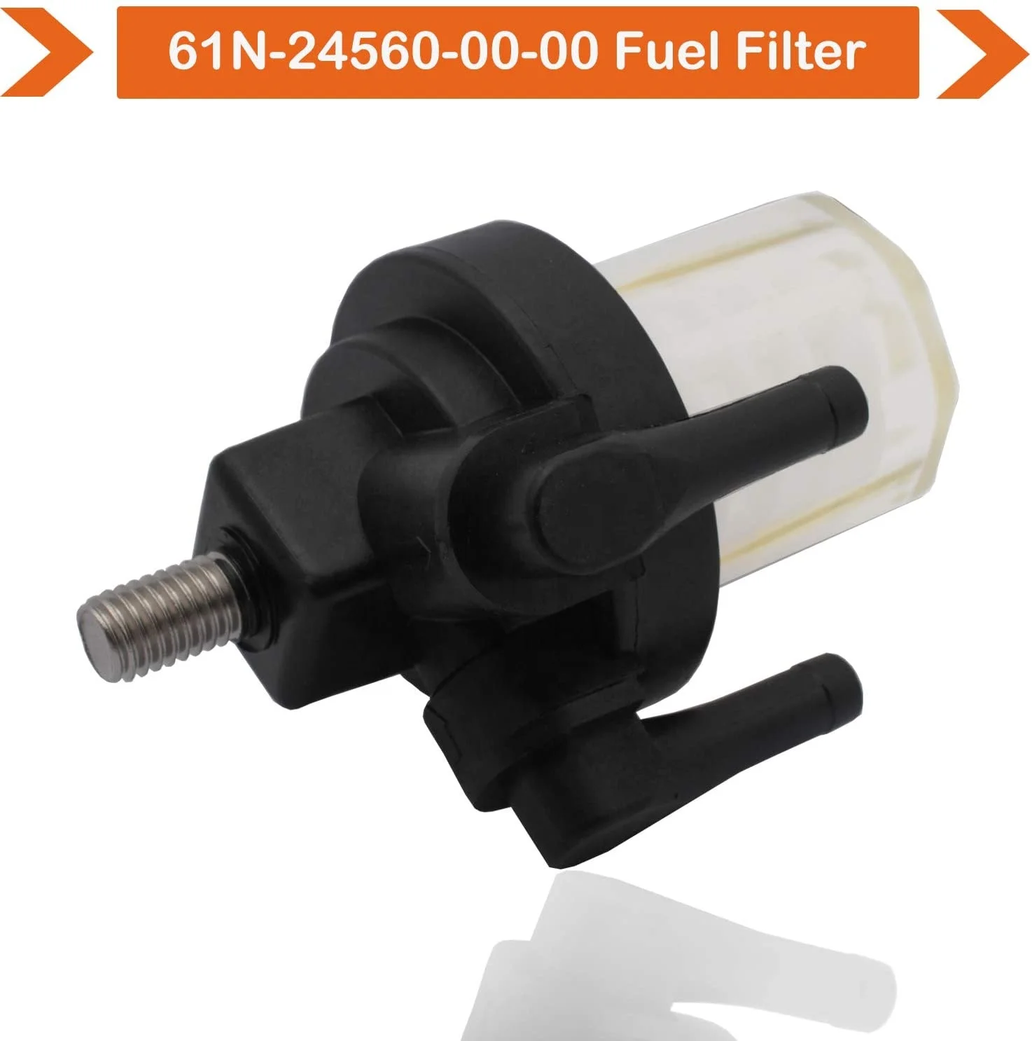  61N-24560-00-00 Fuel Filter Assembly for Compatible with Yamaha Outboard Motor 9.9HP- 90HP 2/4 Strokes Engine