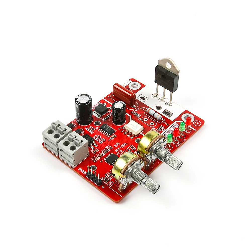 NY-D01 40A/100A Digital Display Spot Welding Module Time And Current Controller Panel Timing Ammeter Spot Welders Control Board