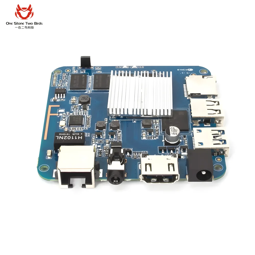 China Smart 94V0 Android TV Controllers PCBA Circuit Board Univers Satellite TV Box Receiver Set Top Box PCB Board