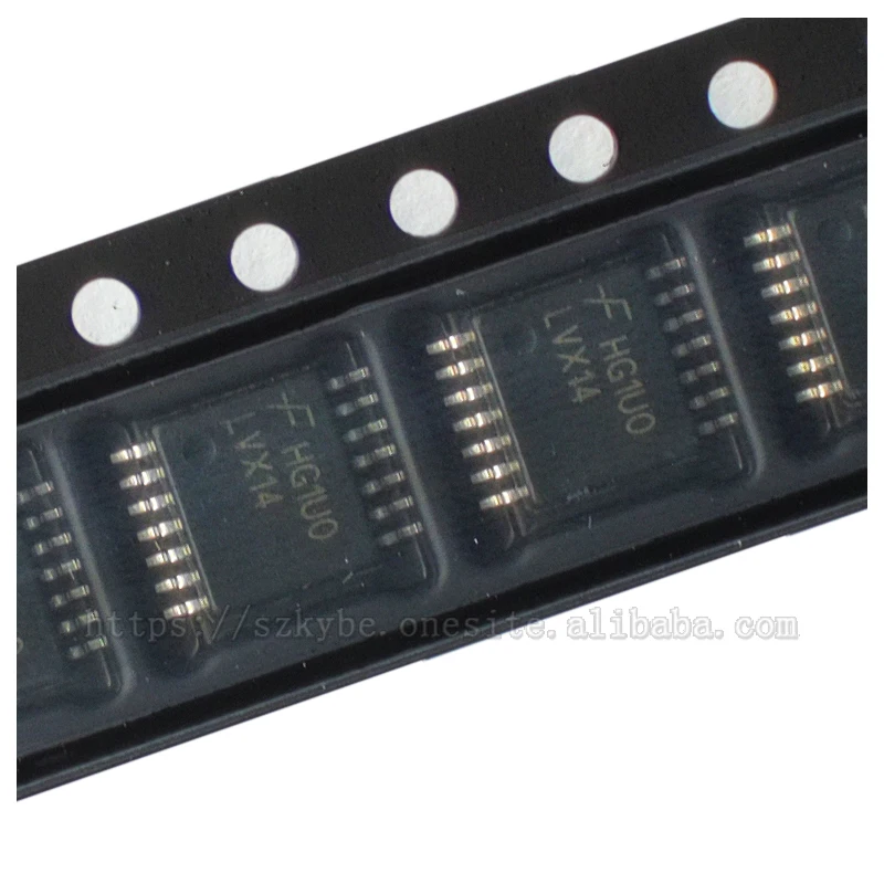 74LVX14MTCX silkscreen TSSOP- logic IC чип