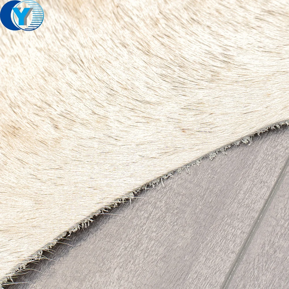 Ins Cattle Cow Hides Natural Leather Bovine Skins Carpets and Rugs with Hair On Natural Shape Custom dyed Wholesale Supply Soft
