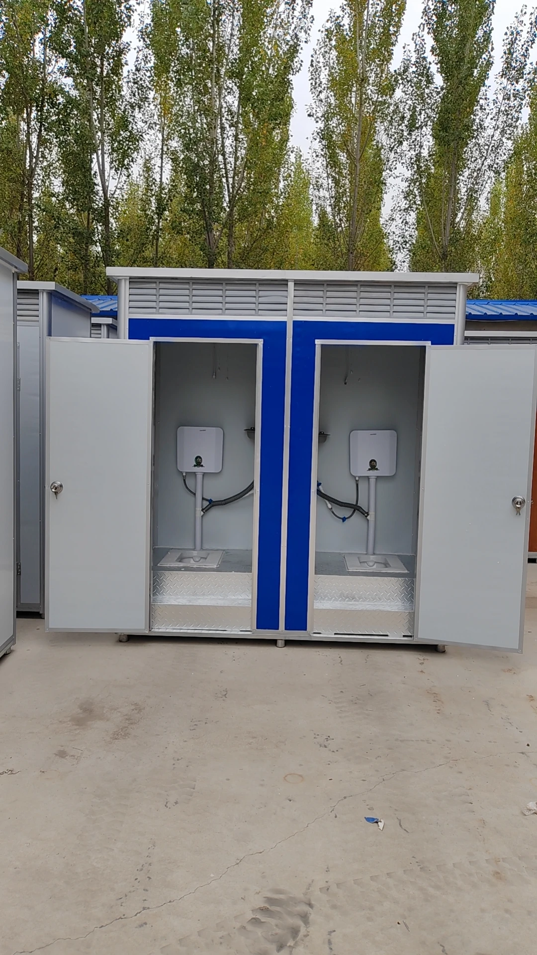 portable bathroom unit shower and toilet jakarta with trailer indoor