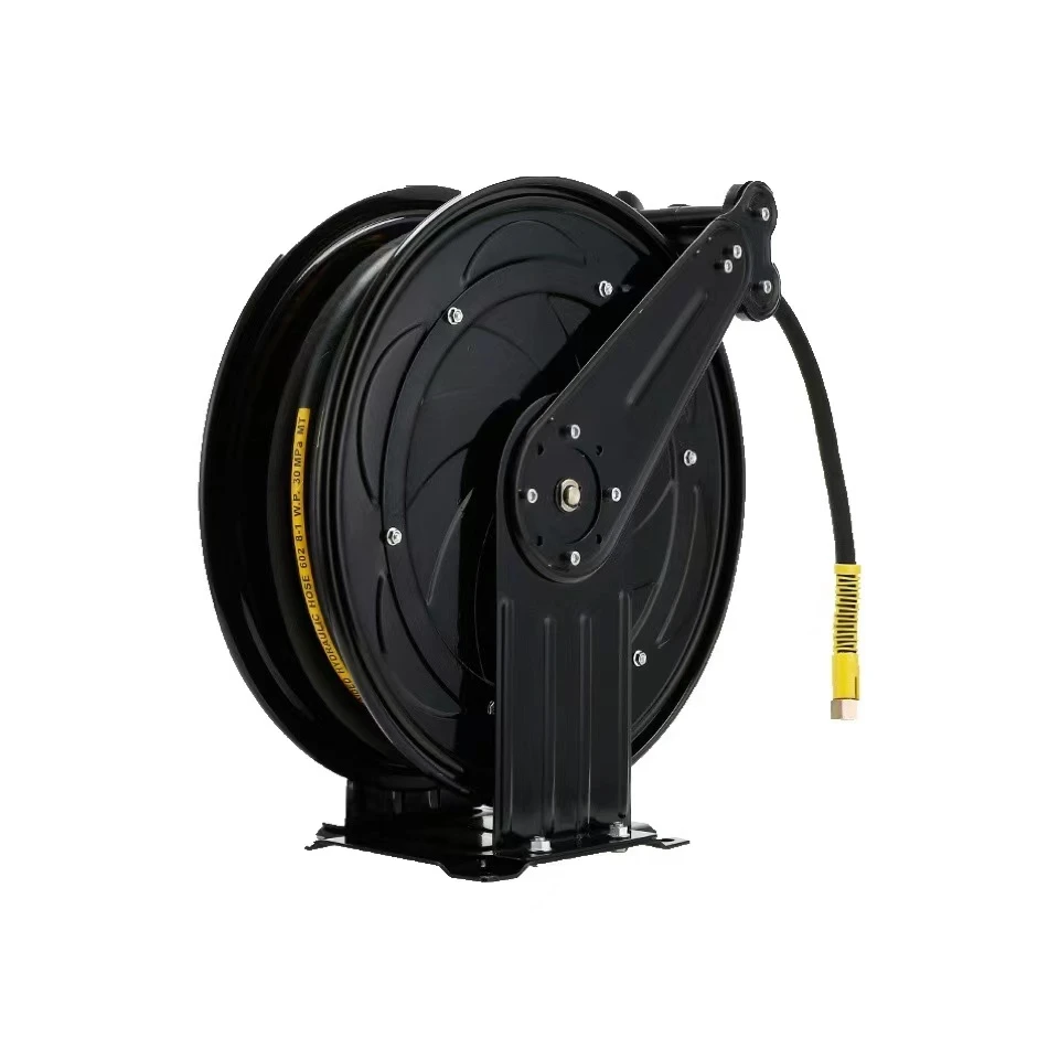 Auto rewind multi functional high pressure washer  metal garden hose reel box
