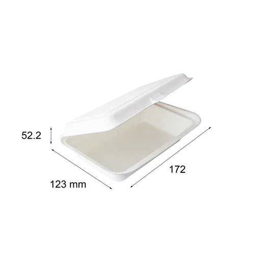 Hot Sale Noodles Packaging Boxes,Compostable Square Food Boxes Lunch Boxes