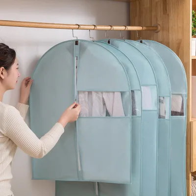 Боковая застежка-молния складная Одежда чехол для хранения одежды путешествий сумка Упаковка