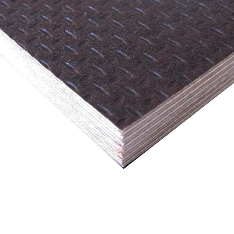 Anti-slip  Plywood Sheet 4x8 1250x2500mm dynea Film Faced Plywood  For concrete formwork