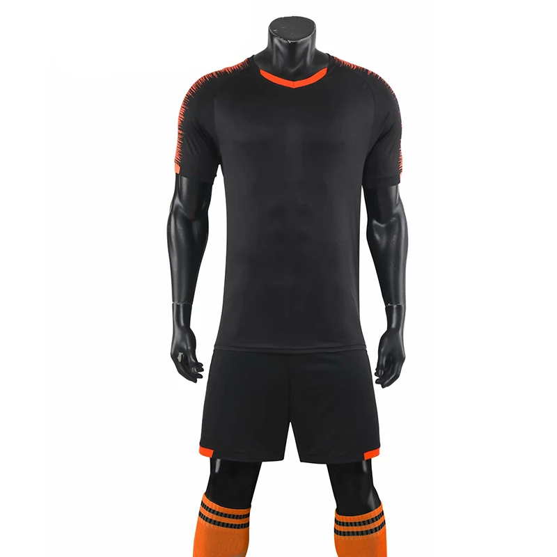 In-stock sublimation soccer+wear,custom soccer jersey set,uniform football jersey