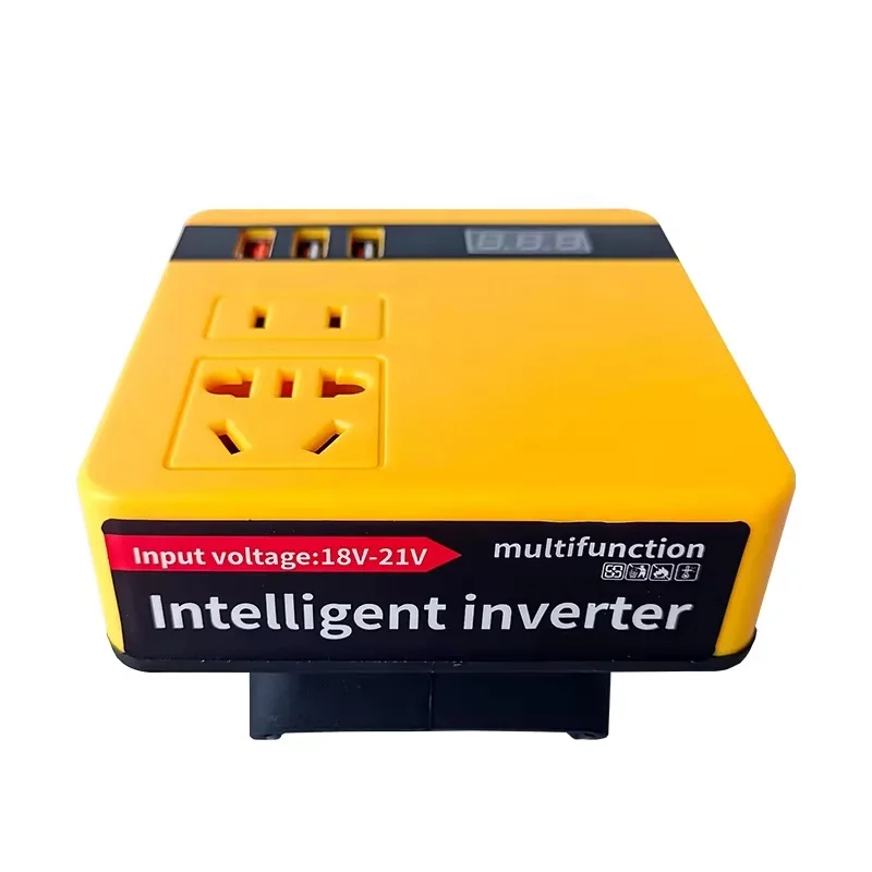 Multi Functional Lithium Battery Inverter Household Outdoor Frequency Converter Intelligent Transformer Tool