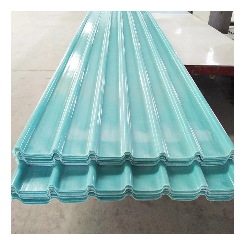 Skylight Corrugated Roof Fiberglass Panel Industrial Style FRP Sheet for Roofing
