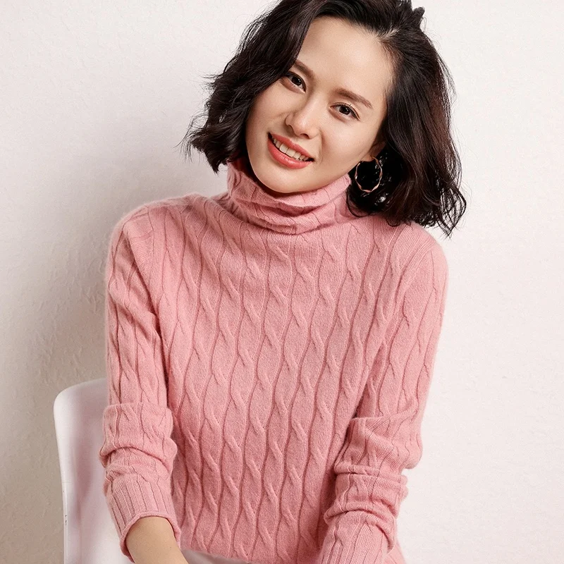 Ex-factory price sweater 100% pure cashmere ladies