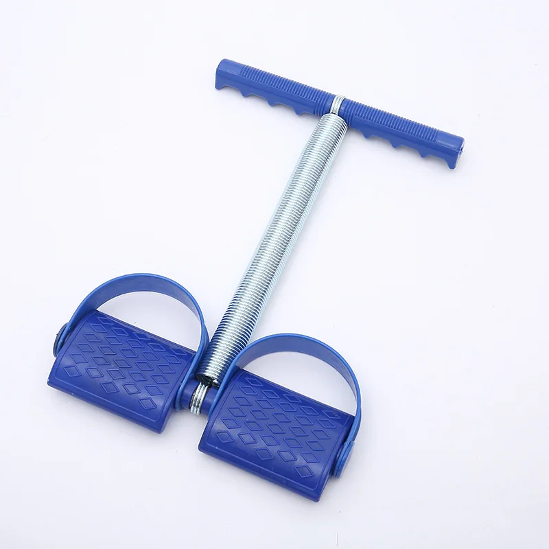 Elastic Sit Up Pull Rope Spring Tension Foot Pedal Double Spring Single Spring Tummy Trimmer