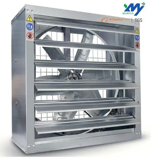 50 Inch 1380*1380*400mm Factory Greenhouse Industrial Ventilation Exhaust Fan