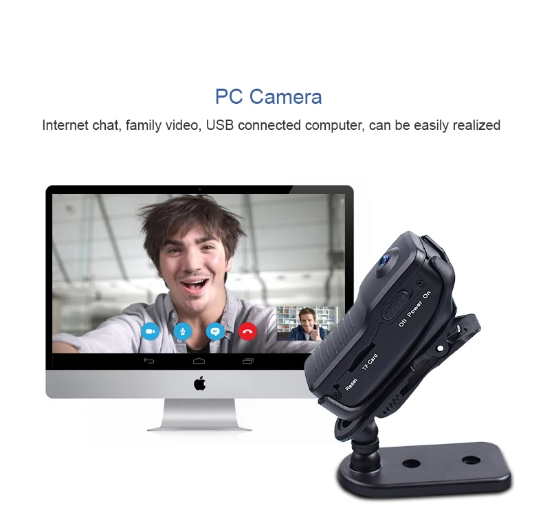  Портативная 1080P 24-часовая Автомобильная DVR сетевая камера инфракрасная шпионская Кнопка Цифровая