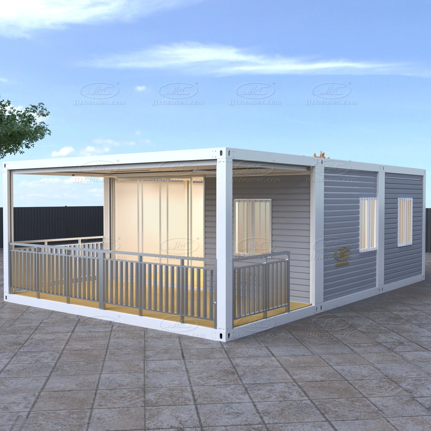 cheap wholesale good price materials futuristic panel prefab modular container house 2 bedroom living south africa
