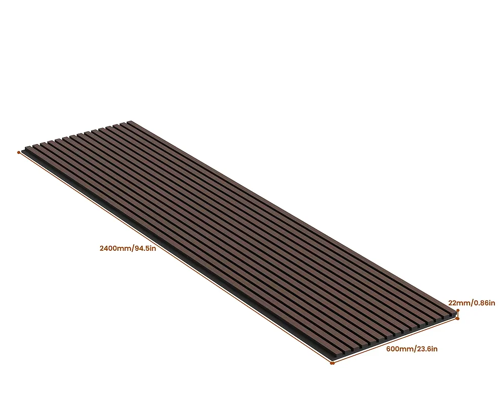 West Union soundproof wall panels MDF akupanel wood slatted wall acoustic felt panels for interior decoration Wall And Ceiling
