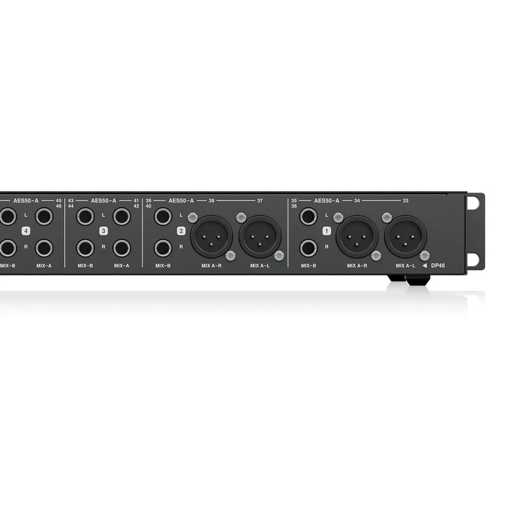 Studio Monitors Equipment Midas HUB4 Personal Monitoring System Hub For Pa Sound System
