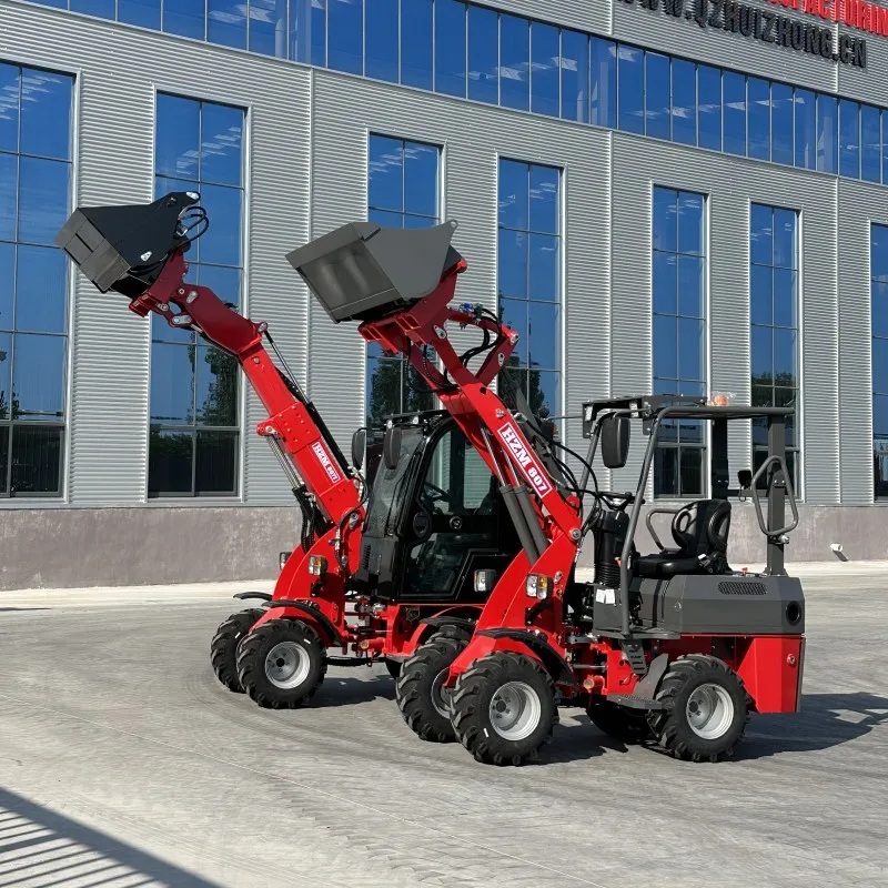 China HZM loader800KG Factory price high quality Wheel Loader With AC