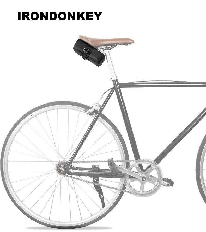 IRONDONKEY Environment Portable Bicycle Saddle Bag Tail Bag Road Bike Quick Release Buckle Rear Bag bicycle accessories