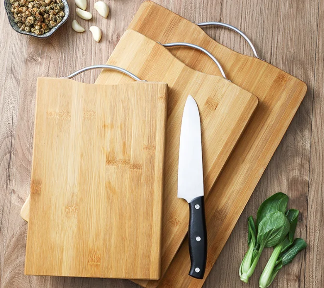 bamboo cutting board for food fruit vegetable