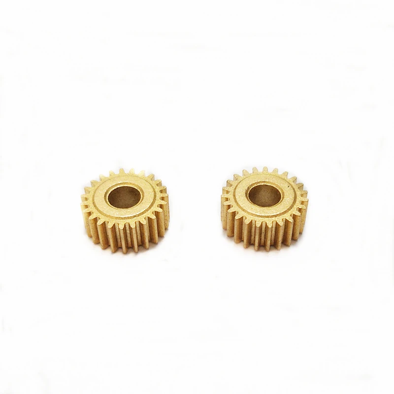 High performance powder metallurgy tubular motor adjusting gear, copper and iron material processing