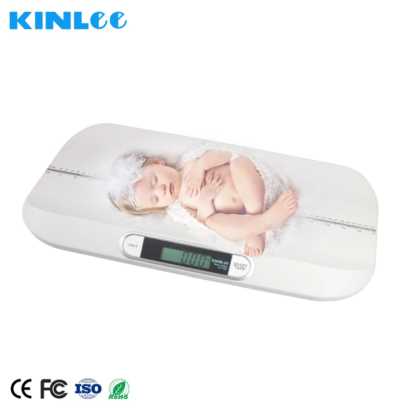 Hot Sale Portable EBSB-20 Digital Baby Scale Slim Design Baby Scale with Height Meter for Household Use