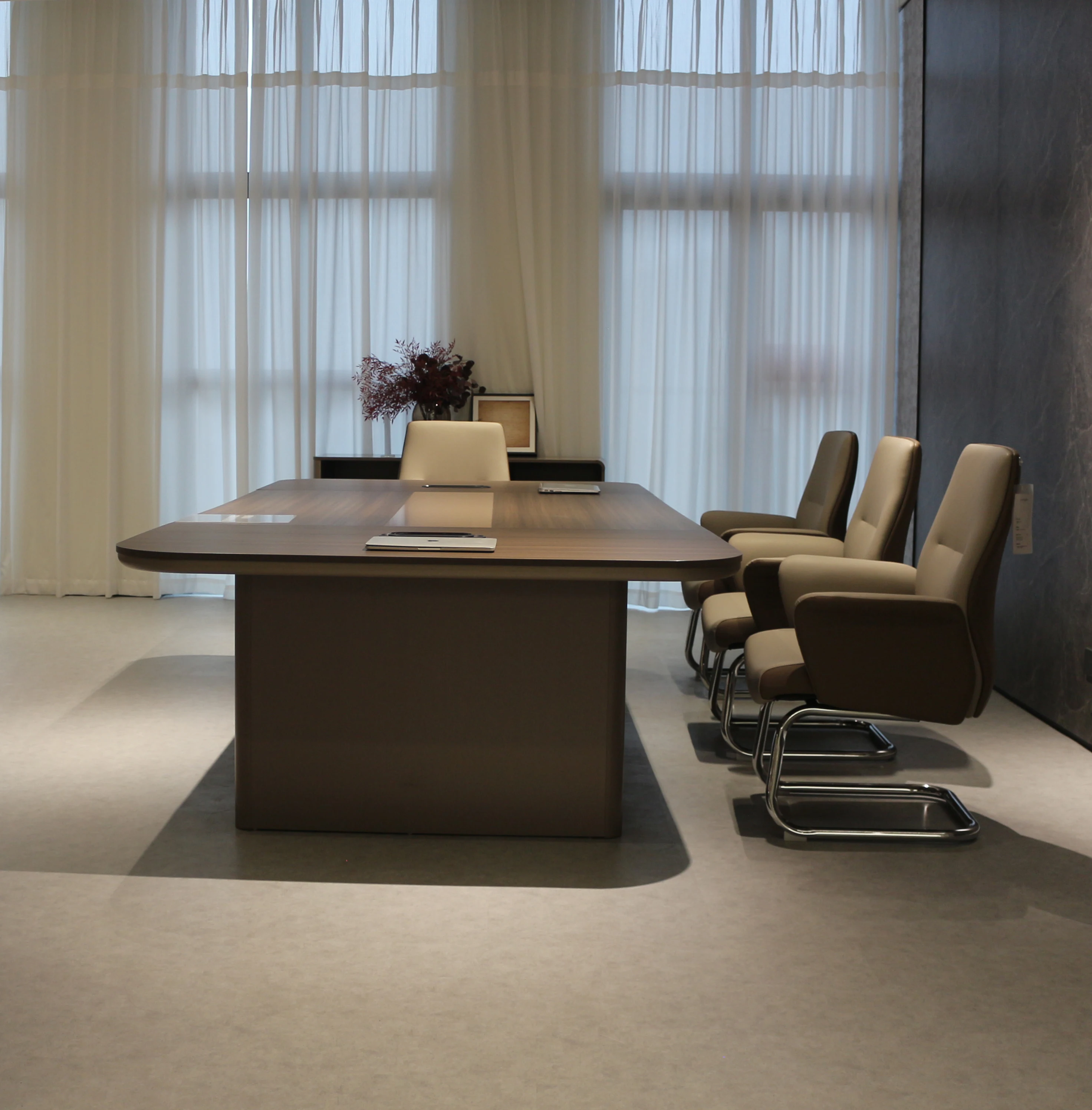 Meeting room multi-person office conference table simple modern office rectangular long training table