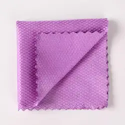 Kitchen Anti-Grease Wiping Rags Efficient Fish Scale Wipe Cloth Cleaning Cloth Home Washing Dish Cleaning Towel