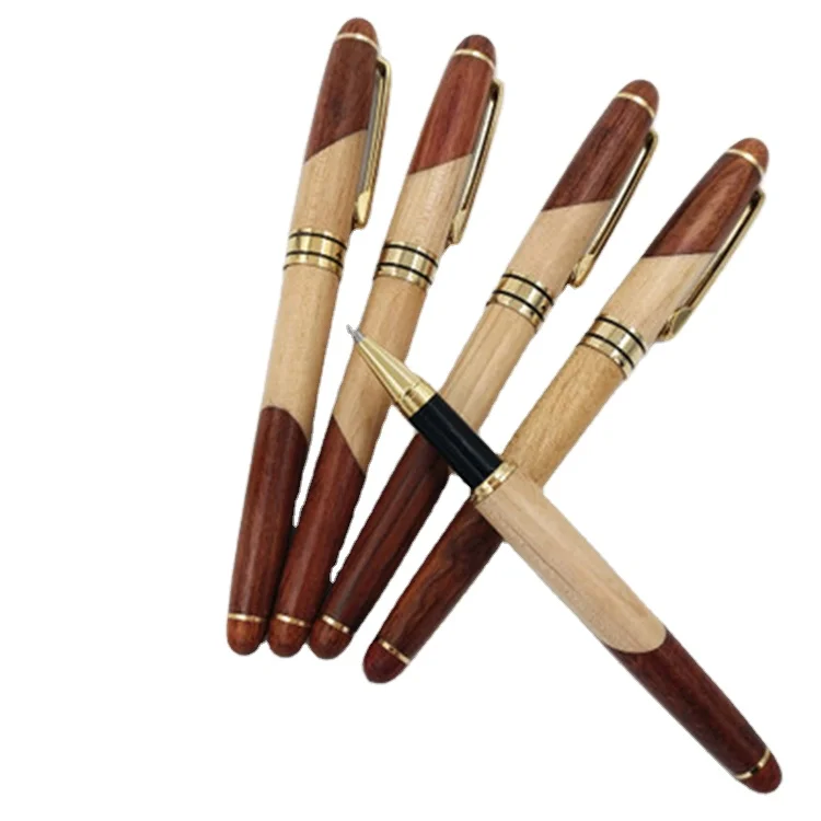 Wholesale new fashion good quality wooden pen box set kits wooden craft pen