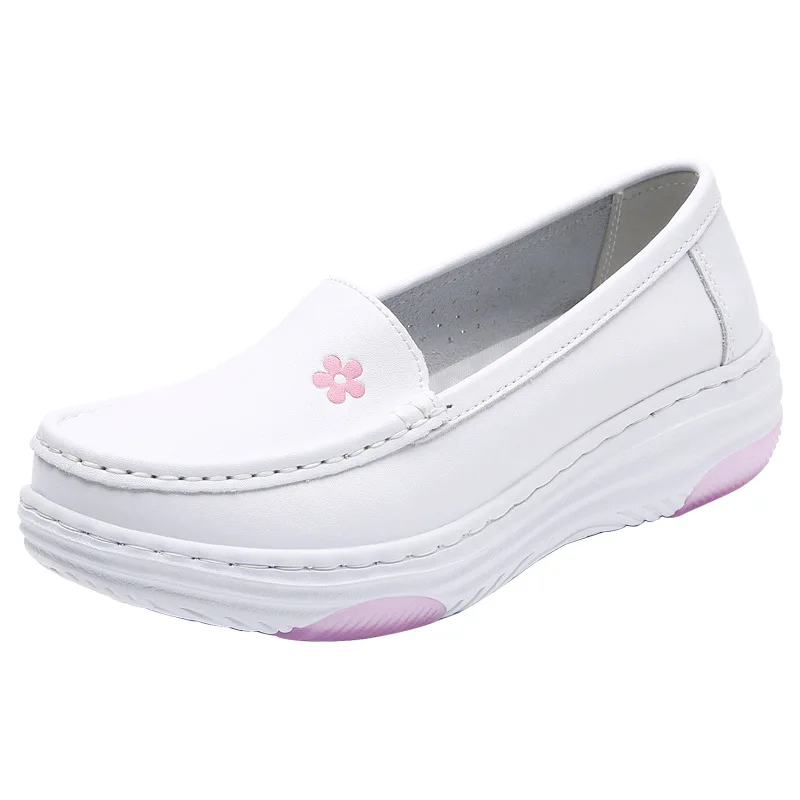 Comfortable slip resistant work shoes breathable safety shoes for nurses