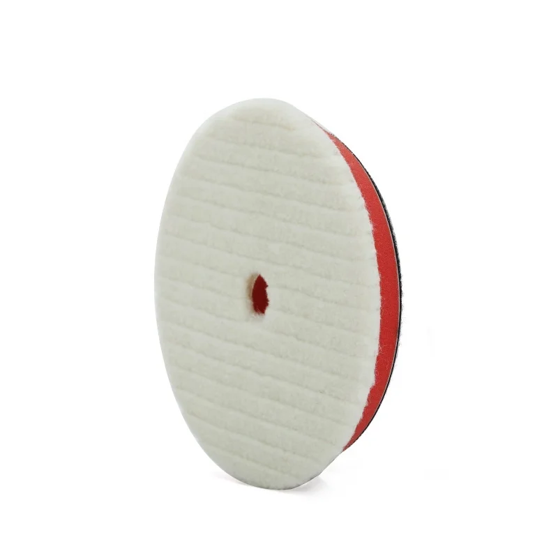 Hongjie Manufacturer Wholesale Buffing Wheel Japan Wool Polishing Pads for Car 100% Car Polishing Wool Pad Heavy Cut