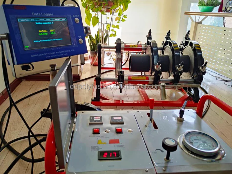 Data Logger Hydraulic butt fusion welding machine on sale pressure data logger