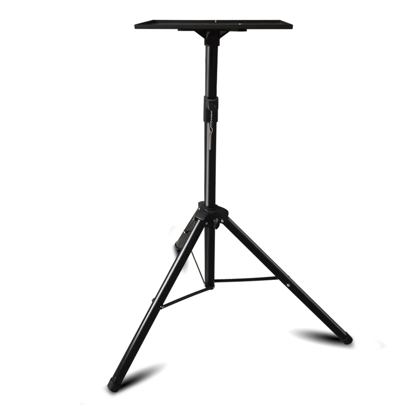 High Quality 1.2m 1.8m Adjustable Height Bracket Series Black Projector Floor Stand  tripod