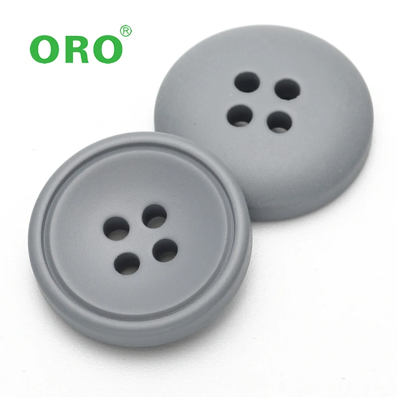 Customization Round craft button 4 Holes Plastic Resin Buttons Coat Sewing Buttons For Clothes Accessories