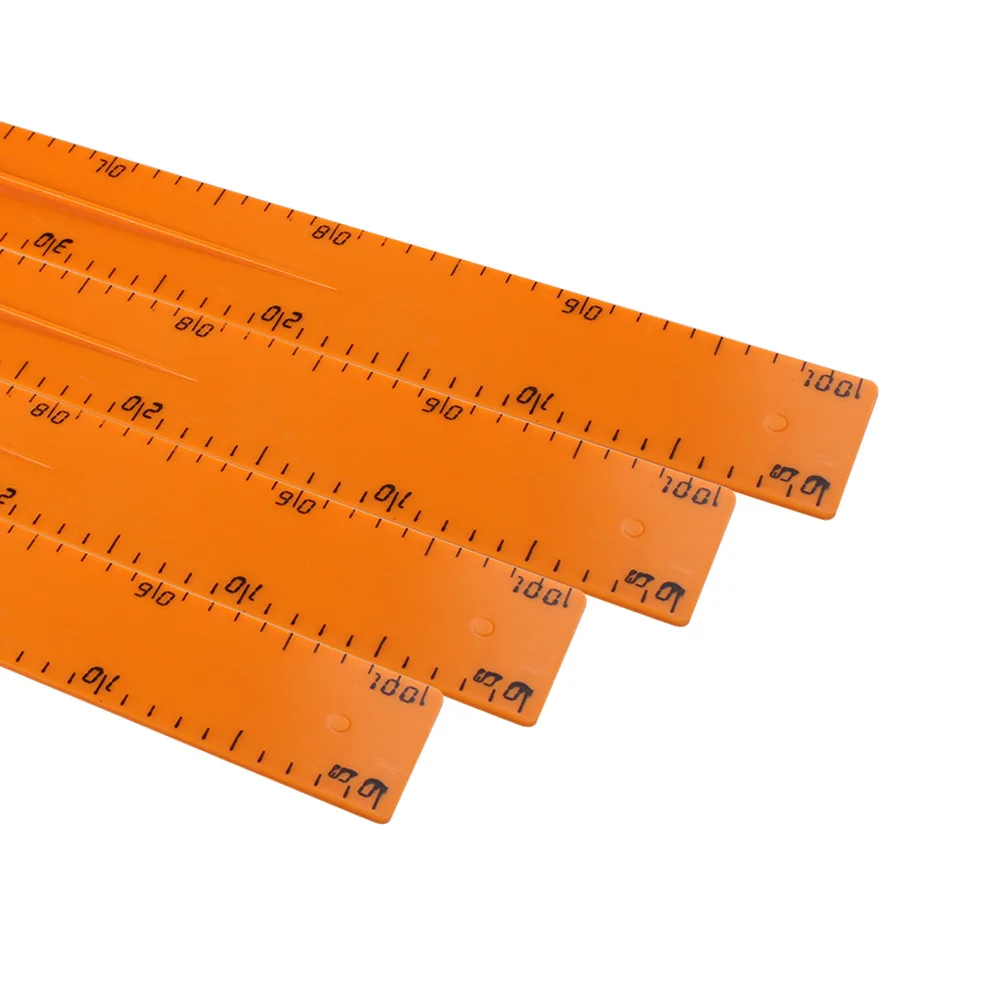 100cm 1 Meter 39inches Plastic Straight Scribing Cutting Ruler With Handle for teaching